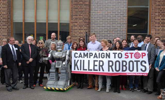 campaign and call action - Stop Robots