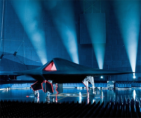 The Taranis, an unmanned warplane,