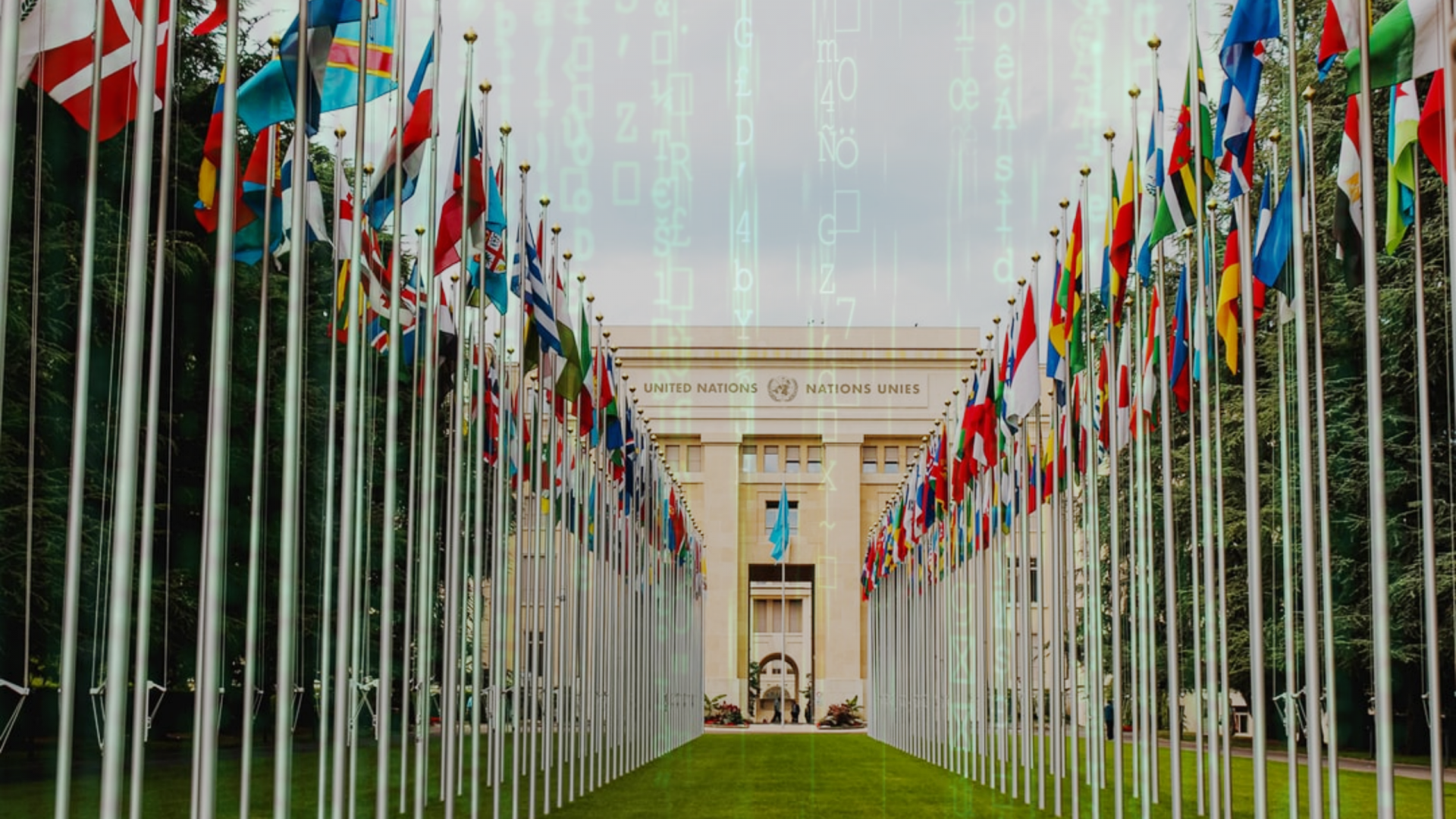 Photo du bâtiment de l'ONU